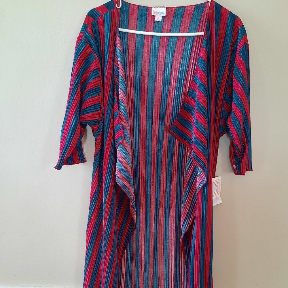Lularoe Shirley Kimono Stripe. Size Small